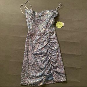 NWT Windsor blue sequin formal dress
